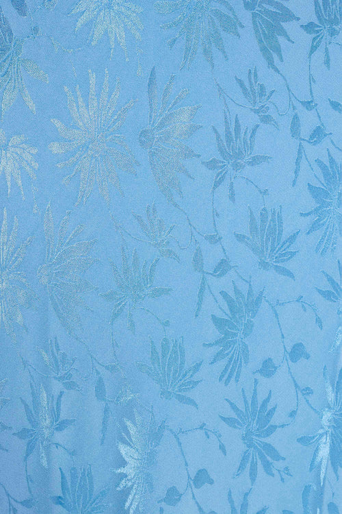 Sandrine - Daisy Jacquard Blue