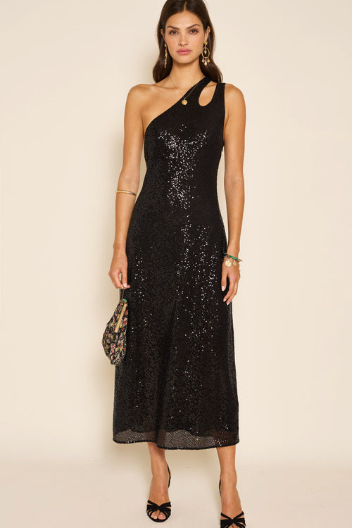 Avena - Sequin Black