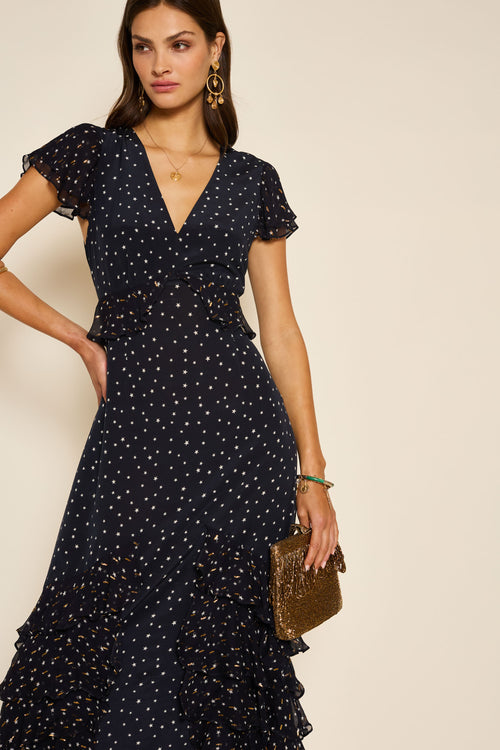 Thanvi - Starry Night Navy