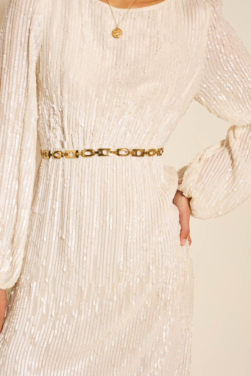 Coco - Ivory Sequin