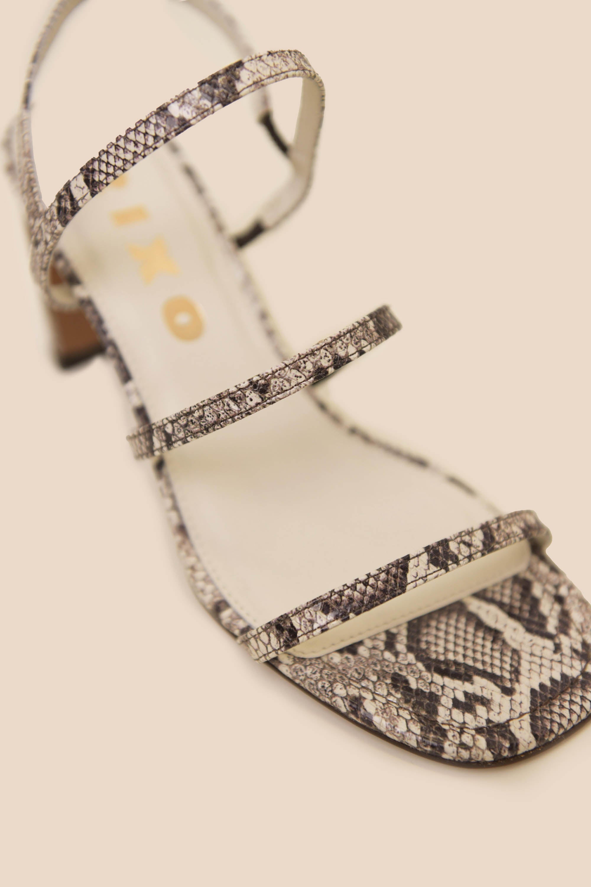 Harper deals snakeskin sandal