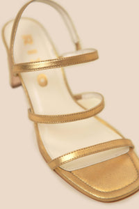 Thumbnail for Gold Sandals