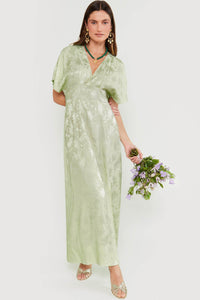 Thumbnail for bridesmaids,Sadie Jacquard Midi Dress