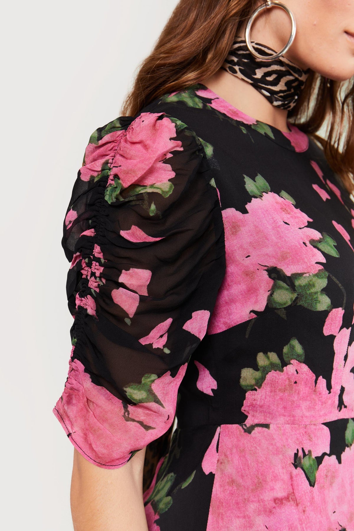 Evelyn Tiered Midi Dress