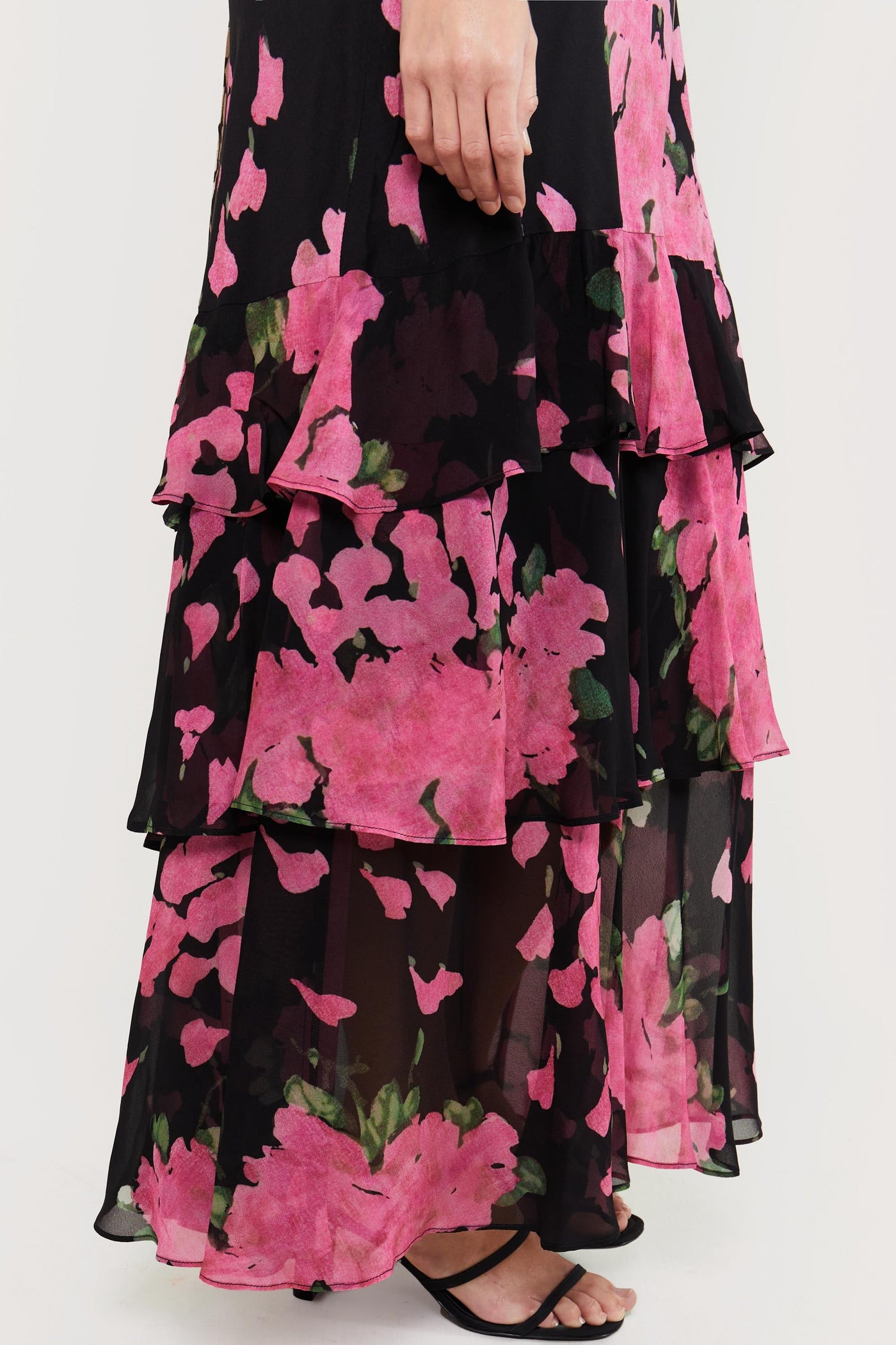 Evelyn Tiered Midi Dress