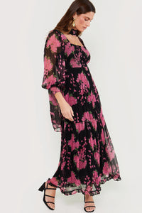 Thumbnail for Yas Shirred Midi Dress