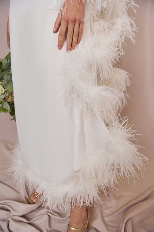 Liza - Ivory Feathers