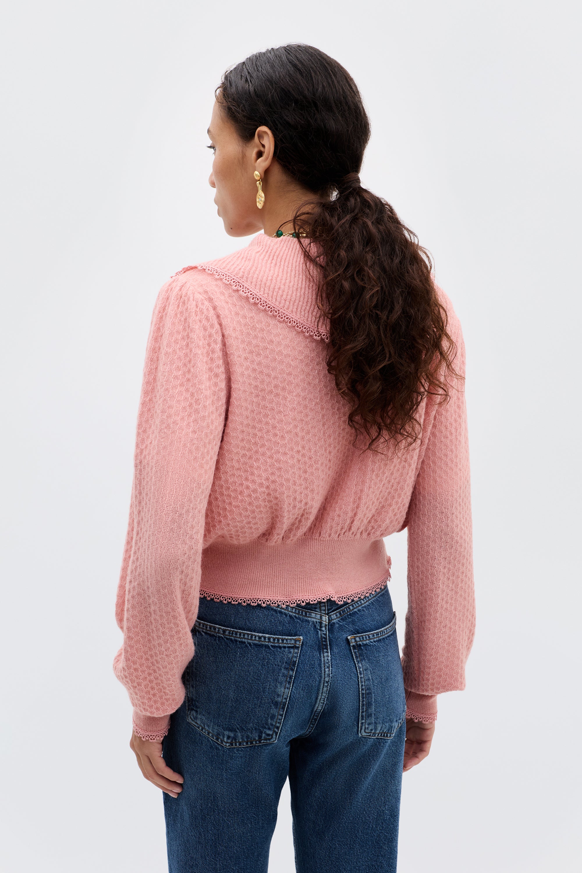 Kianna Cardigan in Pink Blush