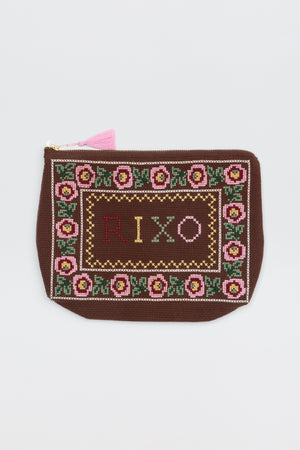 Reiko  -  Rosalia Cross Stitch Embroidery Brown