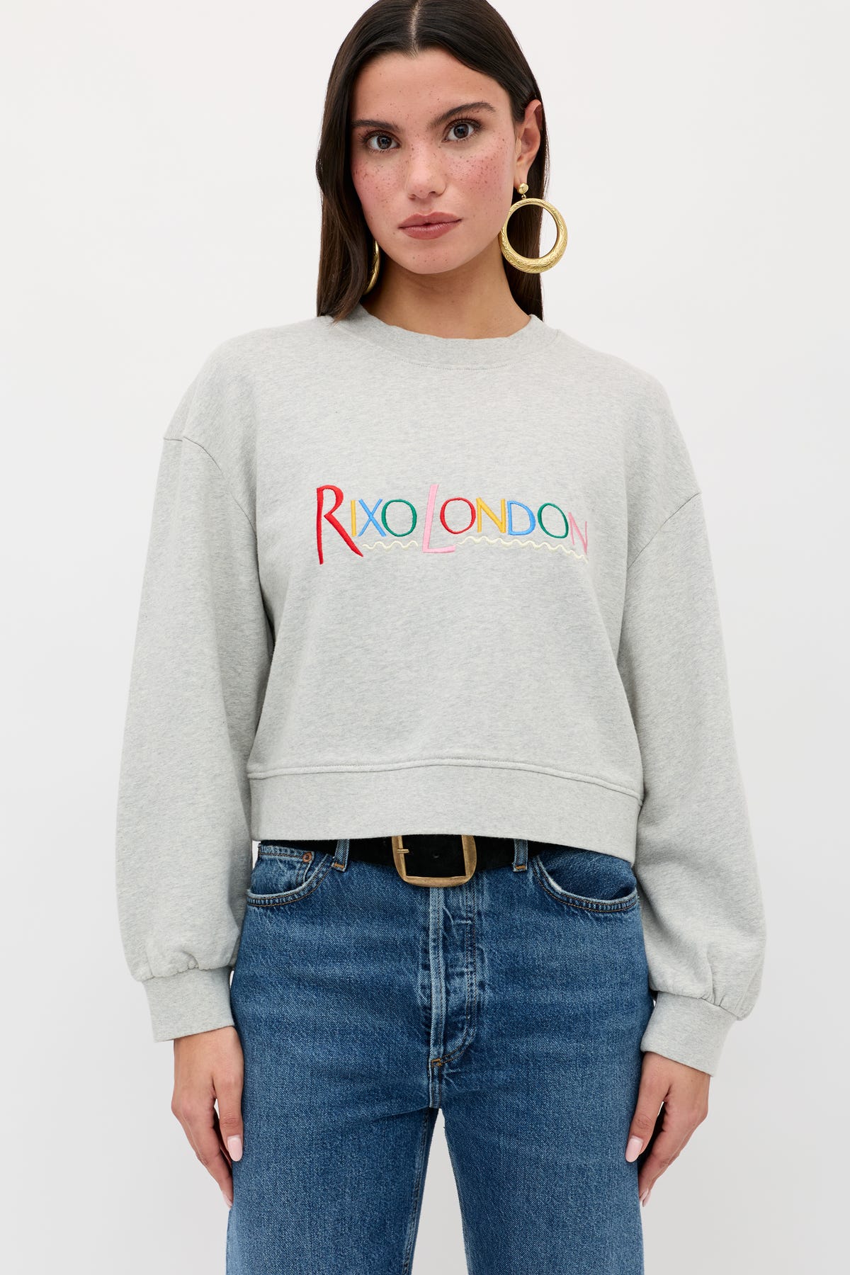 Jetta  -  London Embroidery Grey