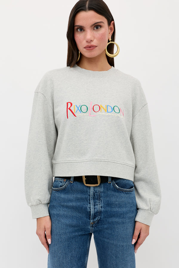 Jetta  -  London Embroidery Grey