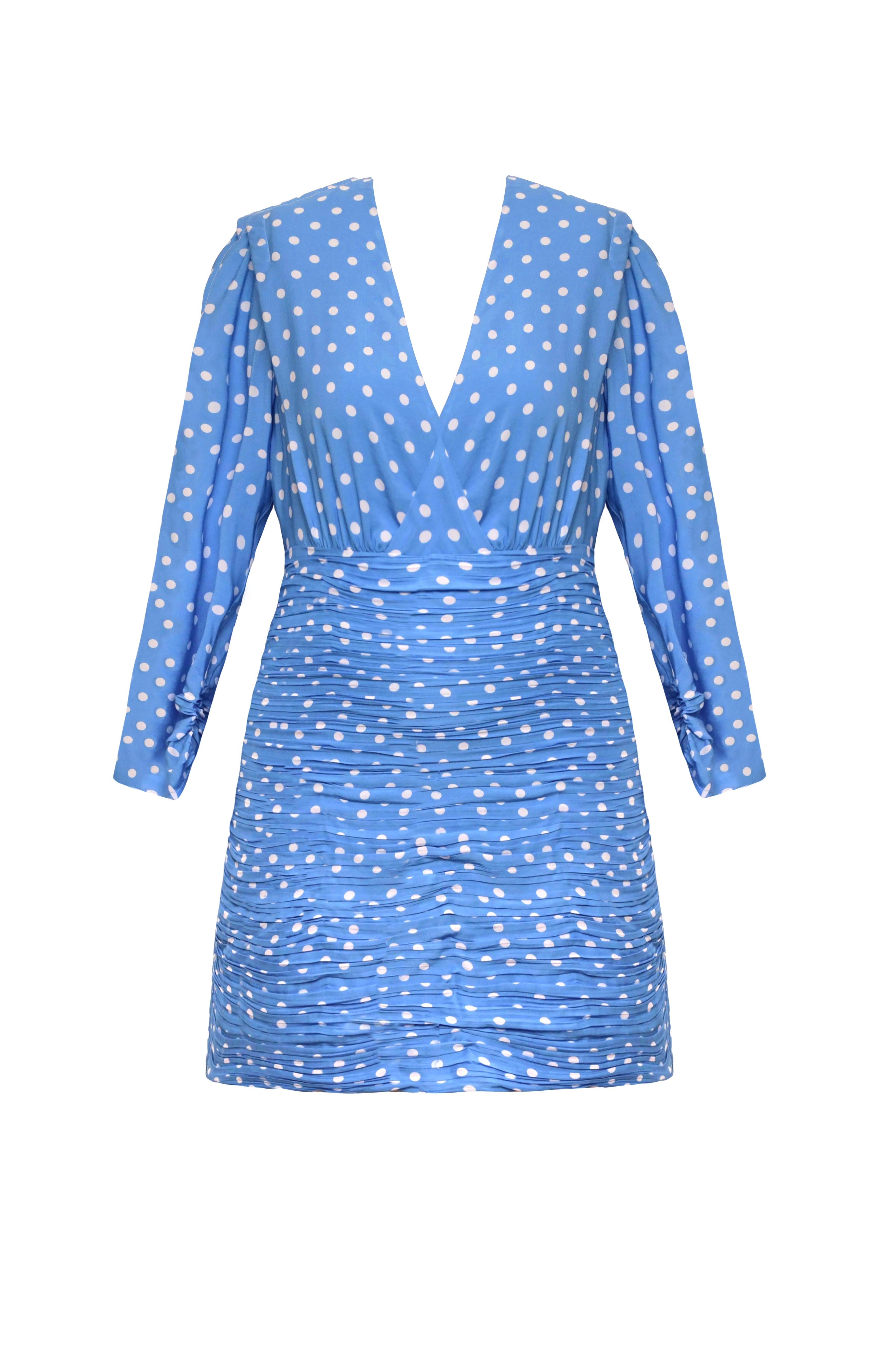 Equipment polka dot top dress