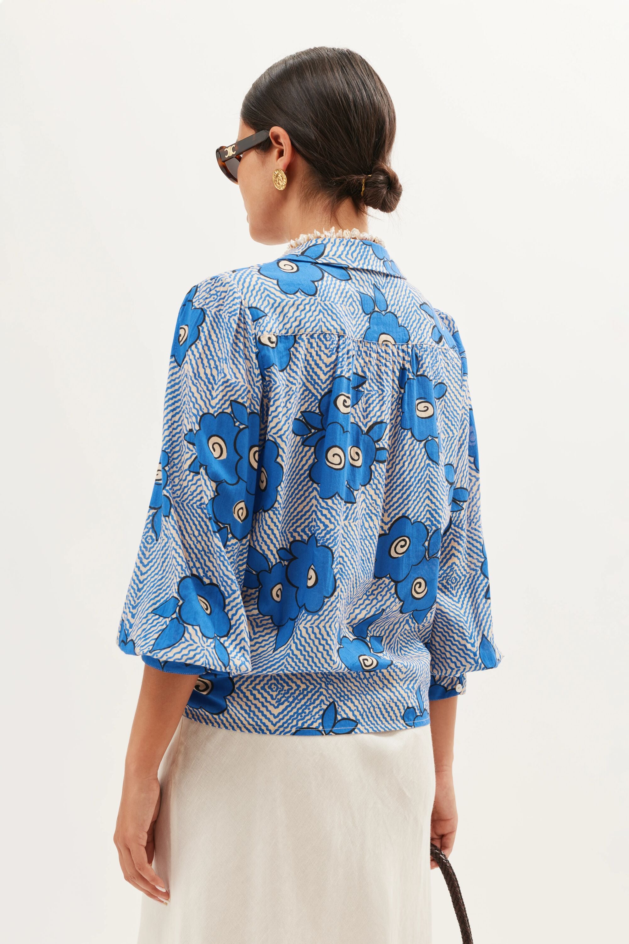 Milos Claudia Shirt - Blue main image 1