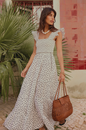Kendall - Bohemia Spot Ivory
