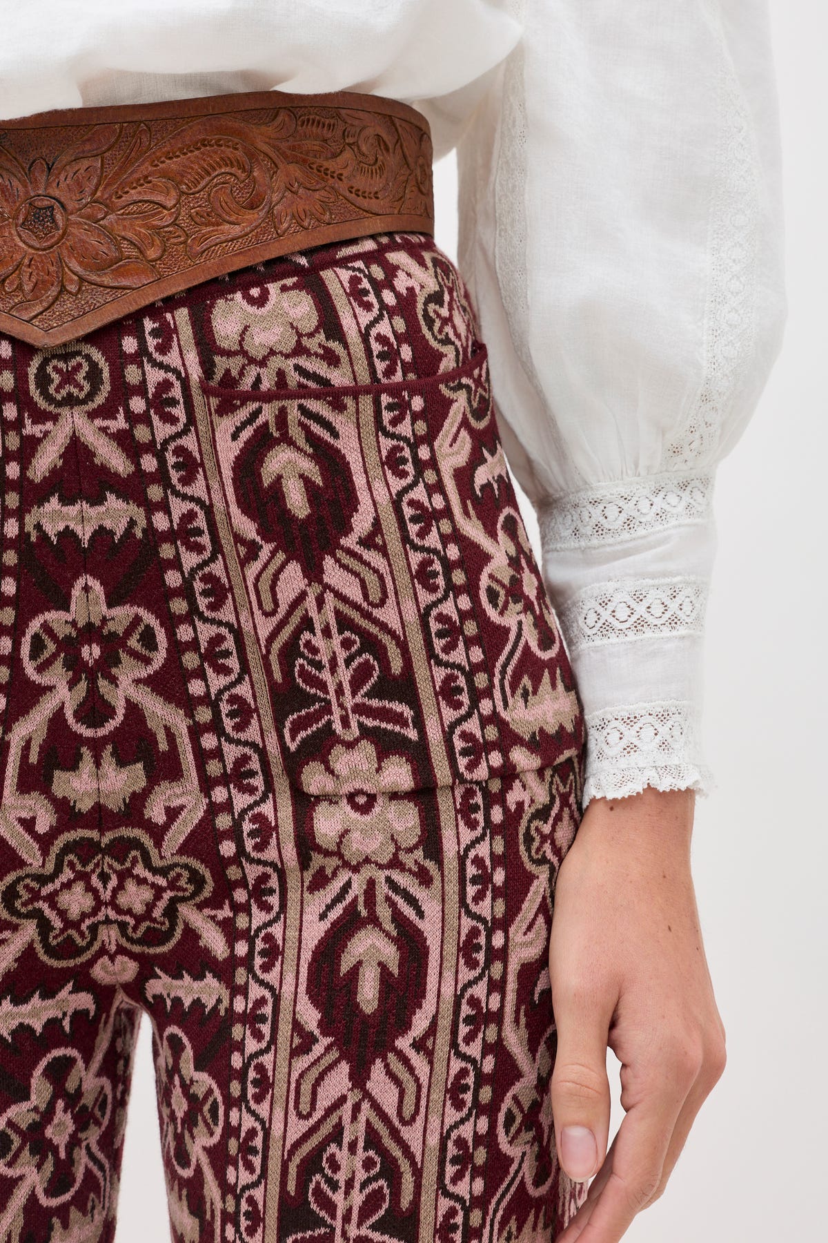 Ceara - Tapestry Bloom Bordeaux