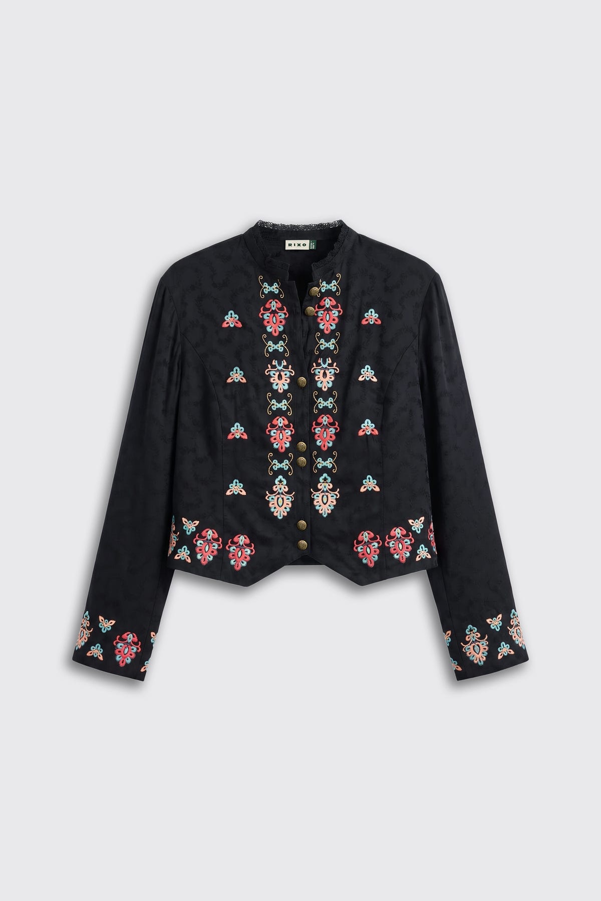 Charlotta - Rosewood Embroidery Multi