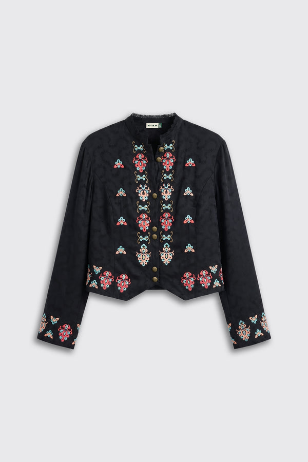 Charlotta - Rosewood Embroidery Multi