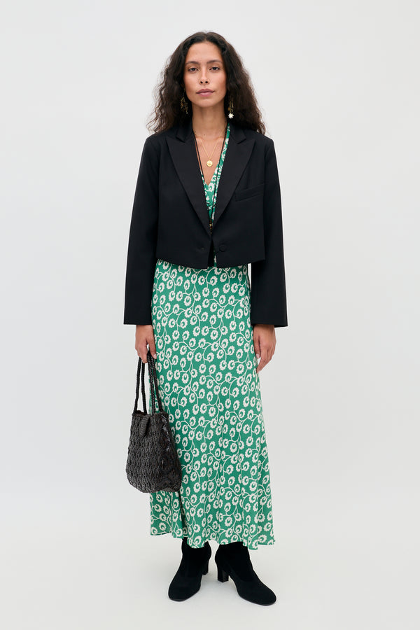 Delphine -  Wishing Floral Green