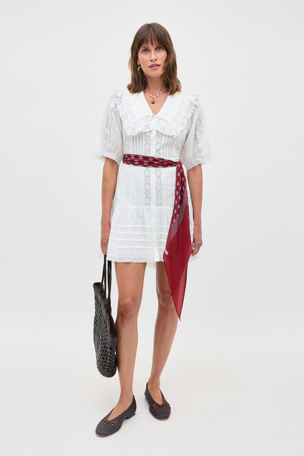 orla embroidered mini dress Orla Mini Dress