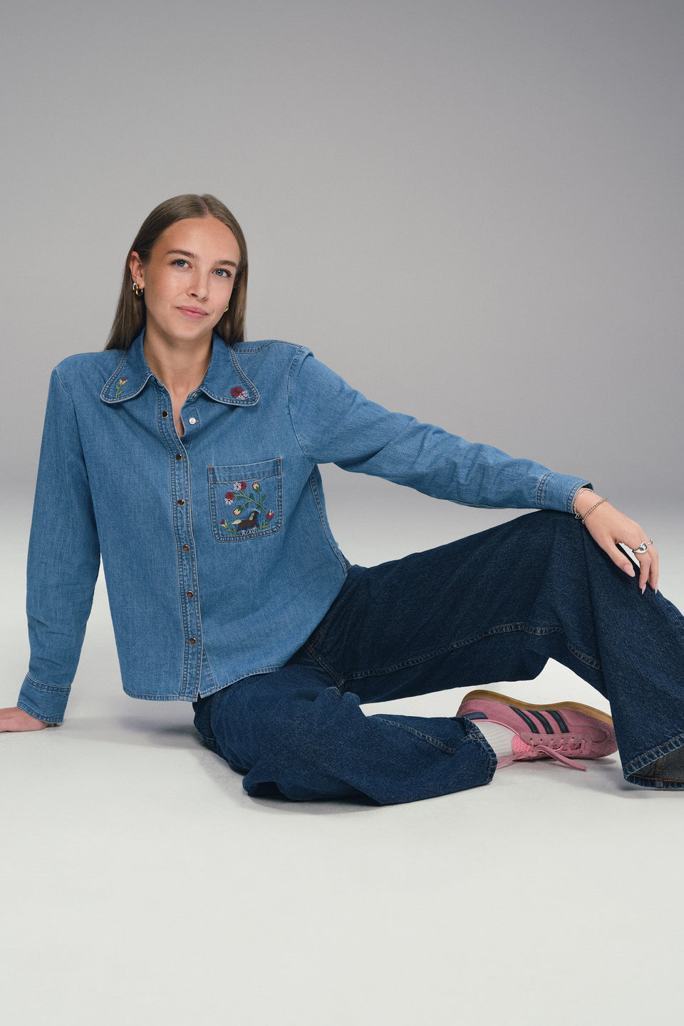 Edaline -  Sadie Embroidery Light Vintage