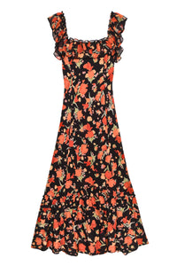 Thumbnail for June Ruffled Midi Dress