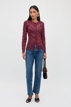 Jilli -  Maroon
