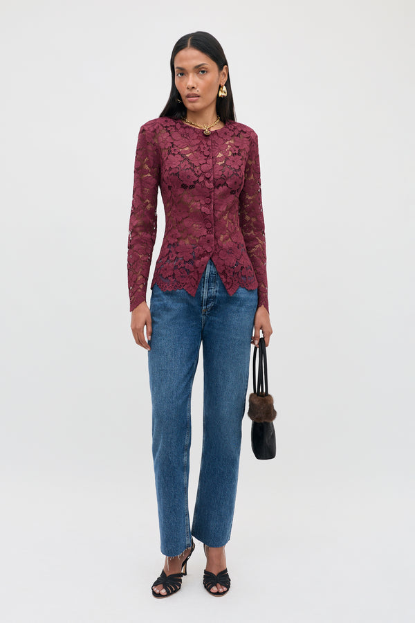 Jilli -  Maroon
