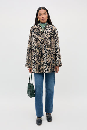 Joann  - Bohemia Leopard Brown