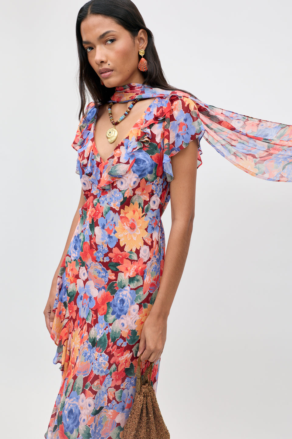 Julien - Chelsea Floral Red