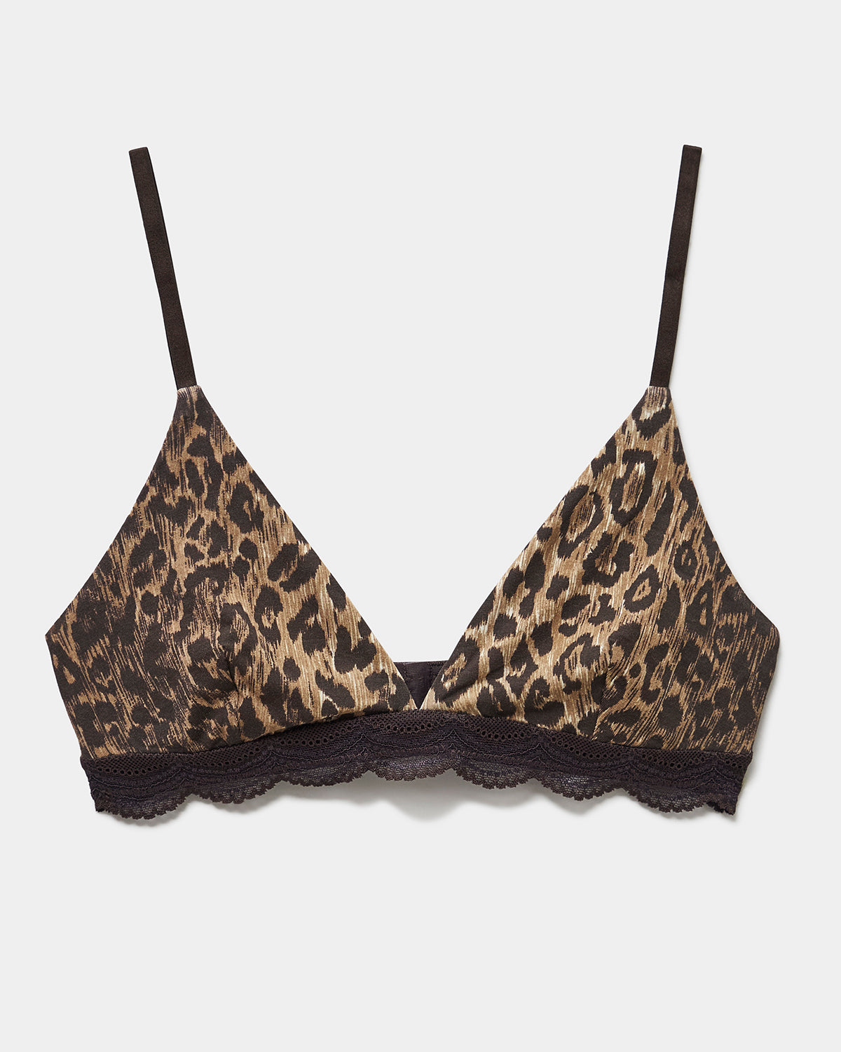 Triangle  -  Leopard Brown
