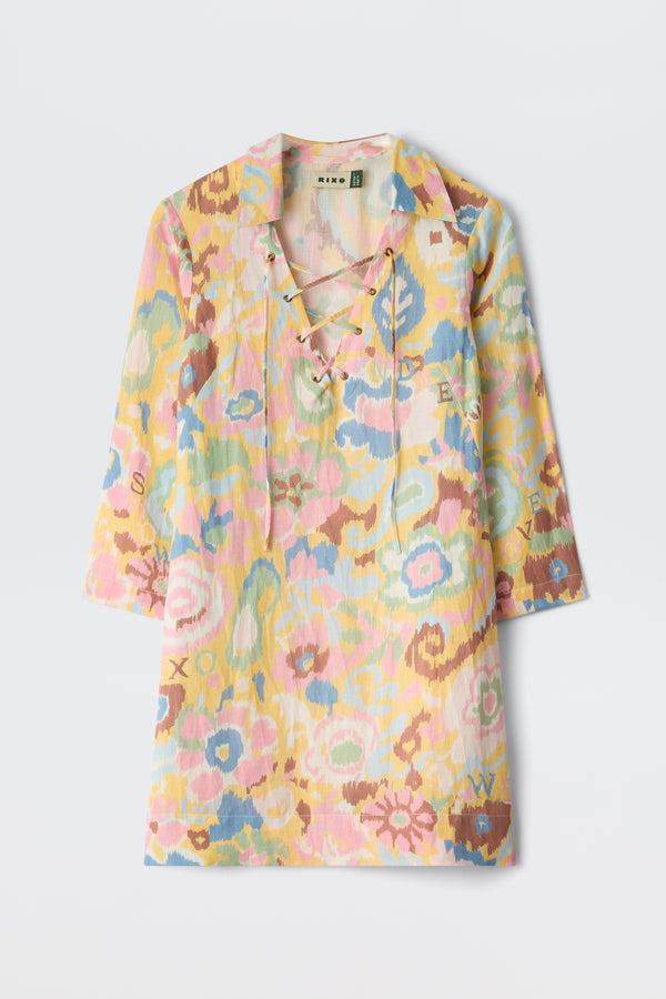 Lucien - Ikat Bloom Yellow