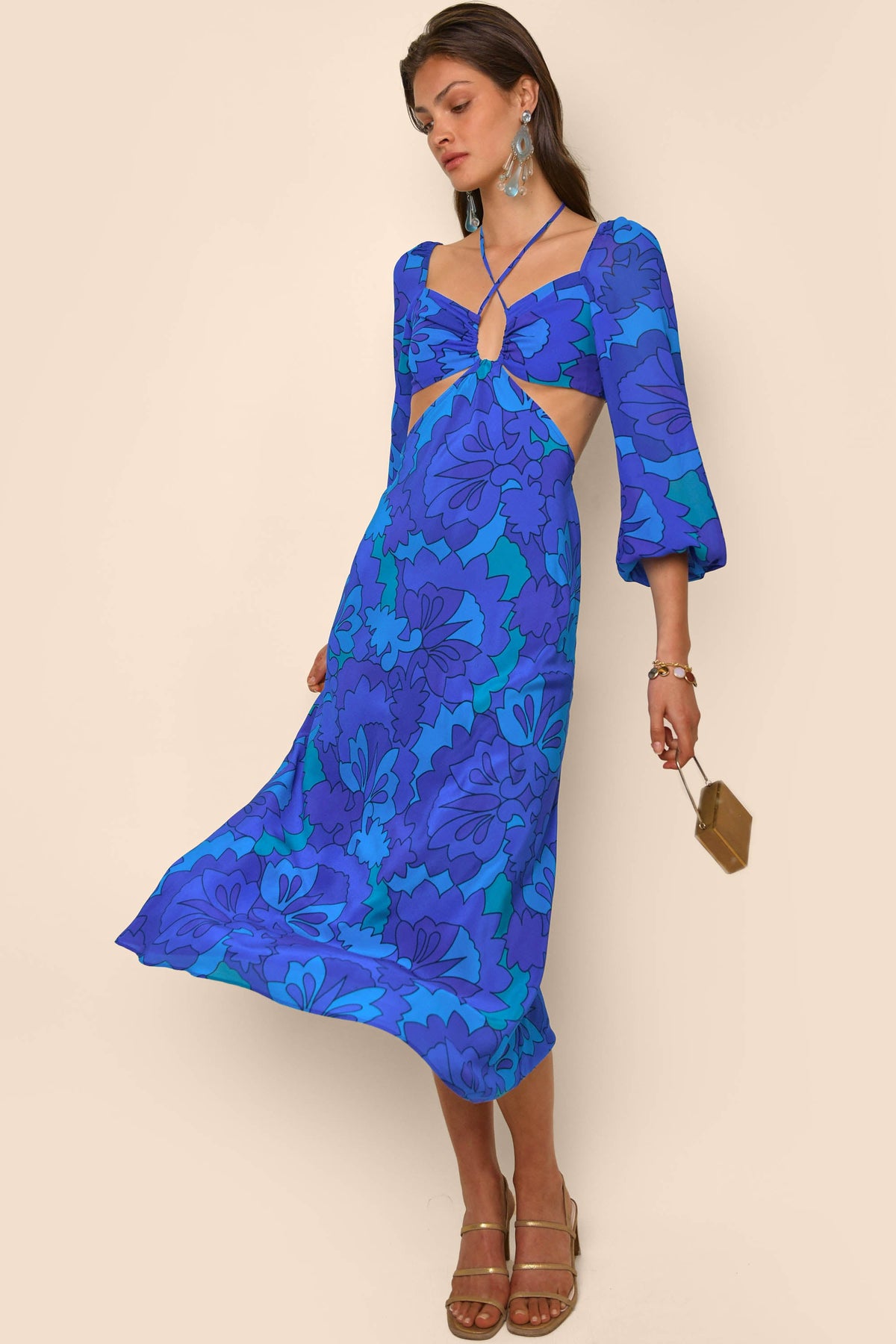 Kamilla Cutout Midi Dress
