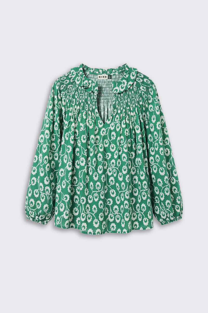 Maevie -  Wishing Floral Green