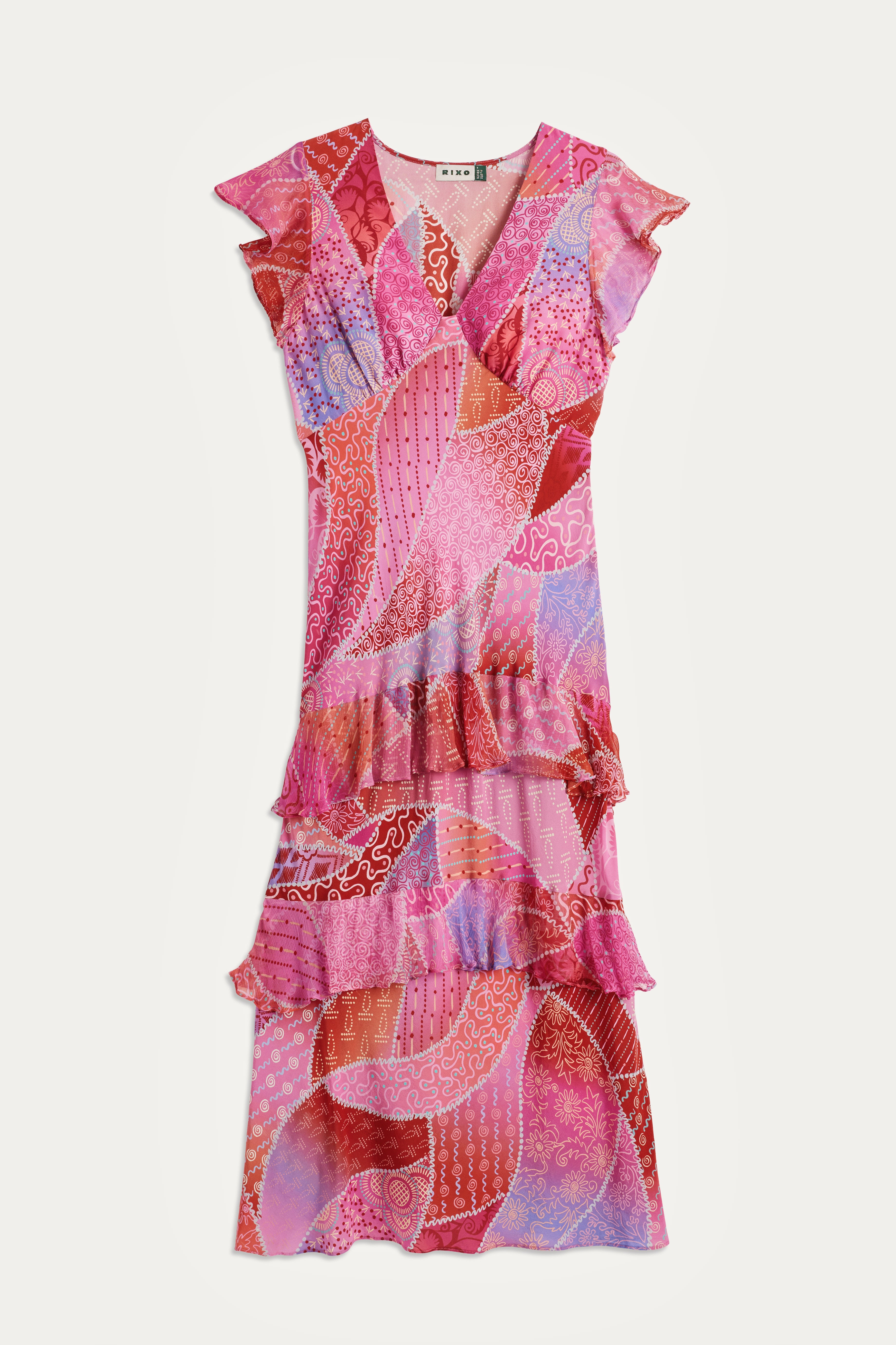 新品別注8y Ibiza Dress roosa bloom print The beautiful @rociolpez_
