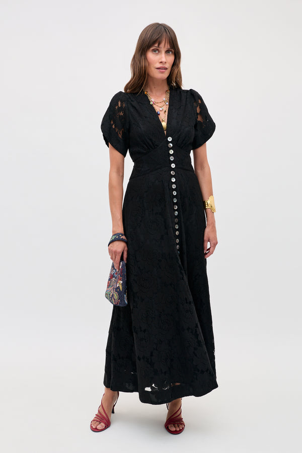jewelry to go with black lace dress What to Wear to a Formal Wedding | Lady in Violet
