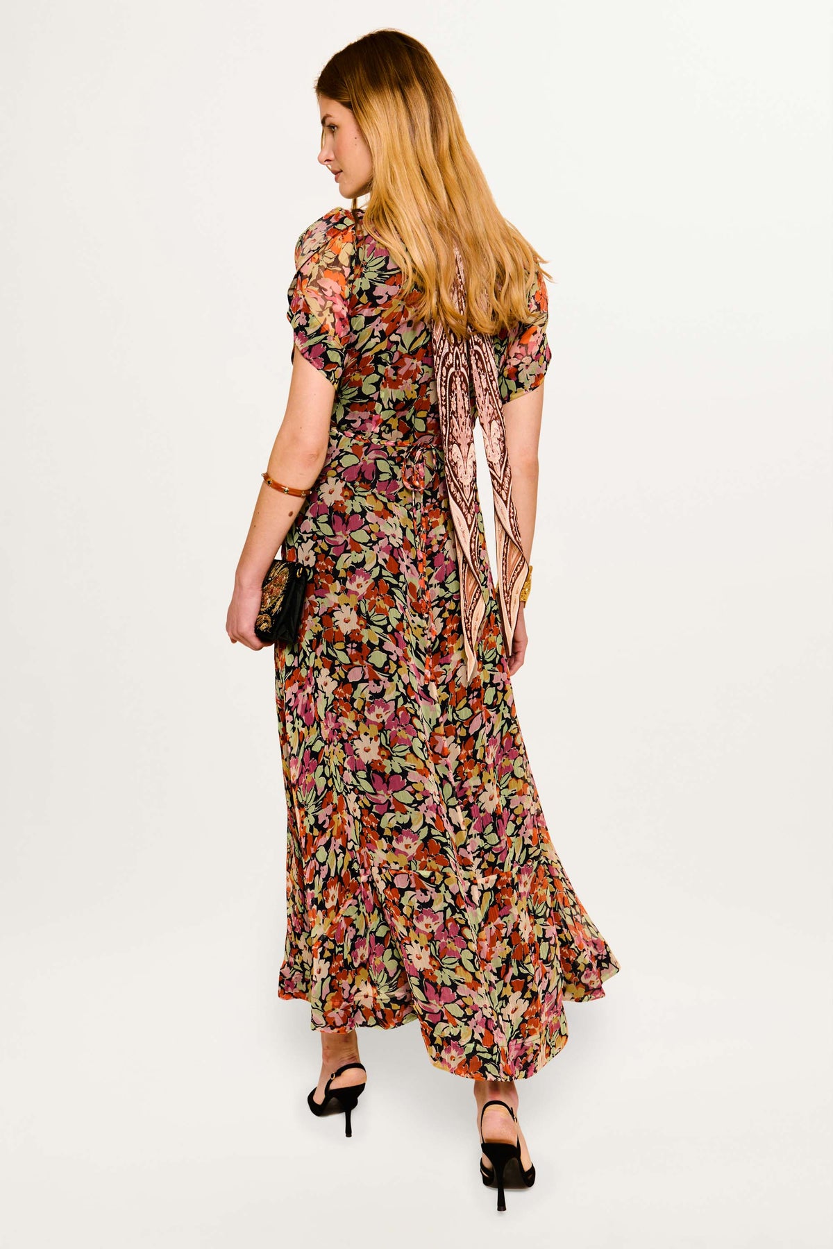 vintage floral maxi dress Novara Chiffon Dress in Vintage Floral Deep Navy vintage floral maxi dress Novara Chiffon Dress in Vintage Floral Deep Navy