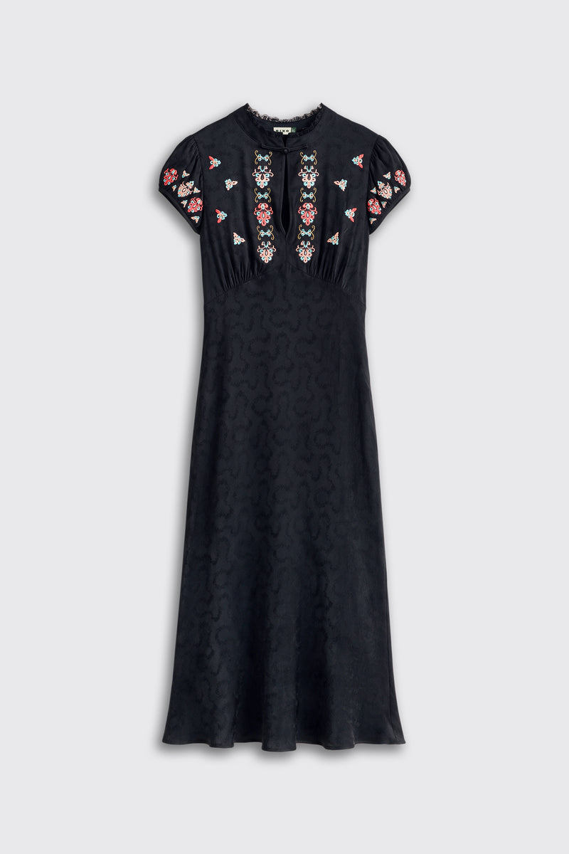 Oriana - Rosewood Embroidery Multi