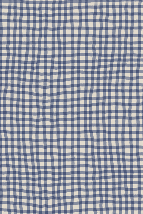 Leyna - Painted Check Soft Blue