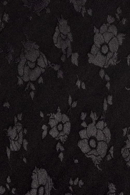 Sandrine - Black Poppy Jacquard