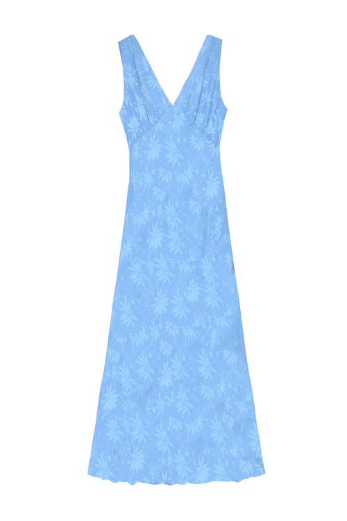 Sandrine - Daisy Jacquard Blue