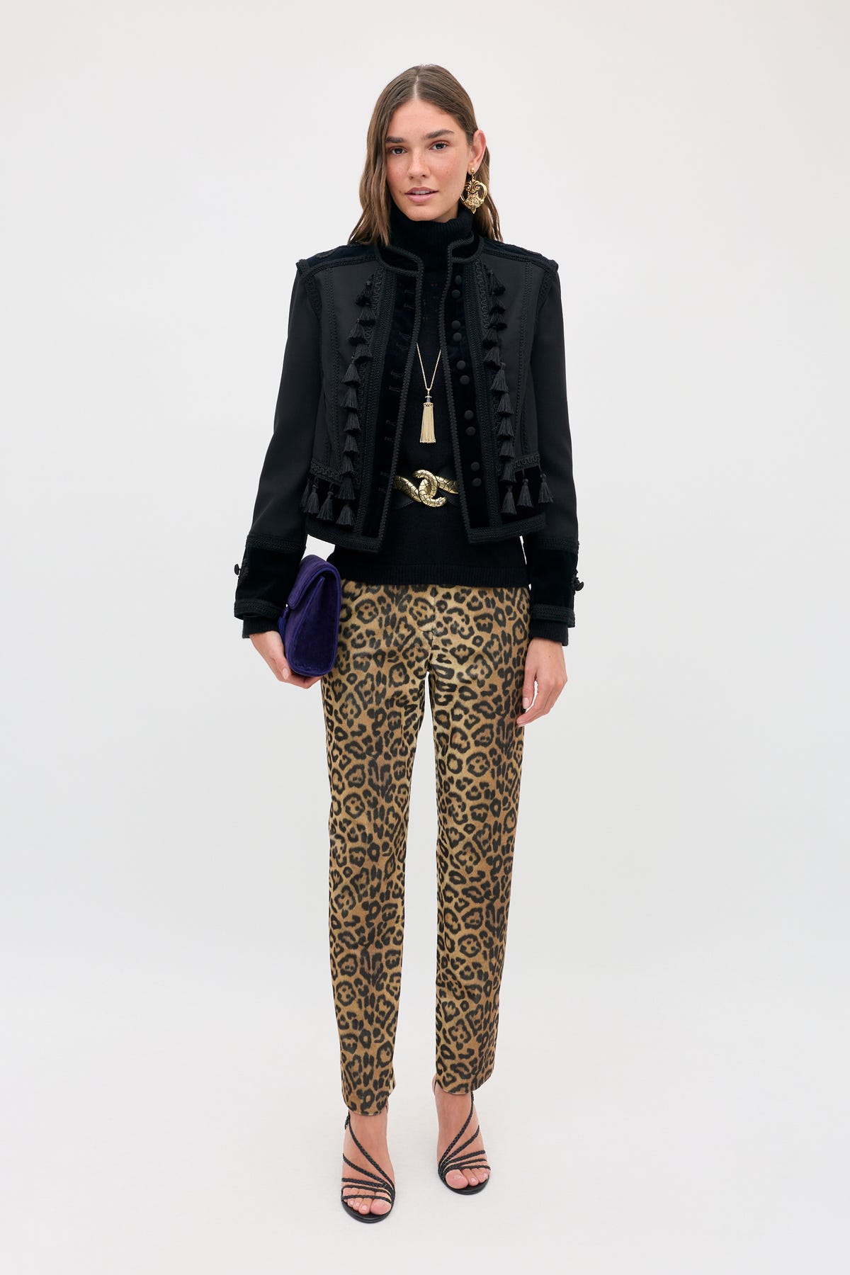 Sole -  Savannah Leopard Brown