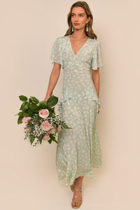 Thumbnail for bridesmaids,Evie Silk Midi Dress