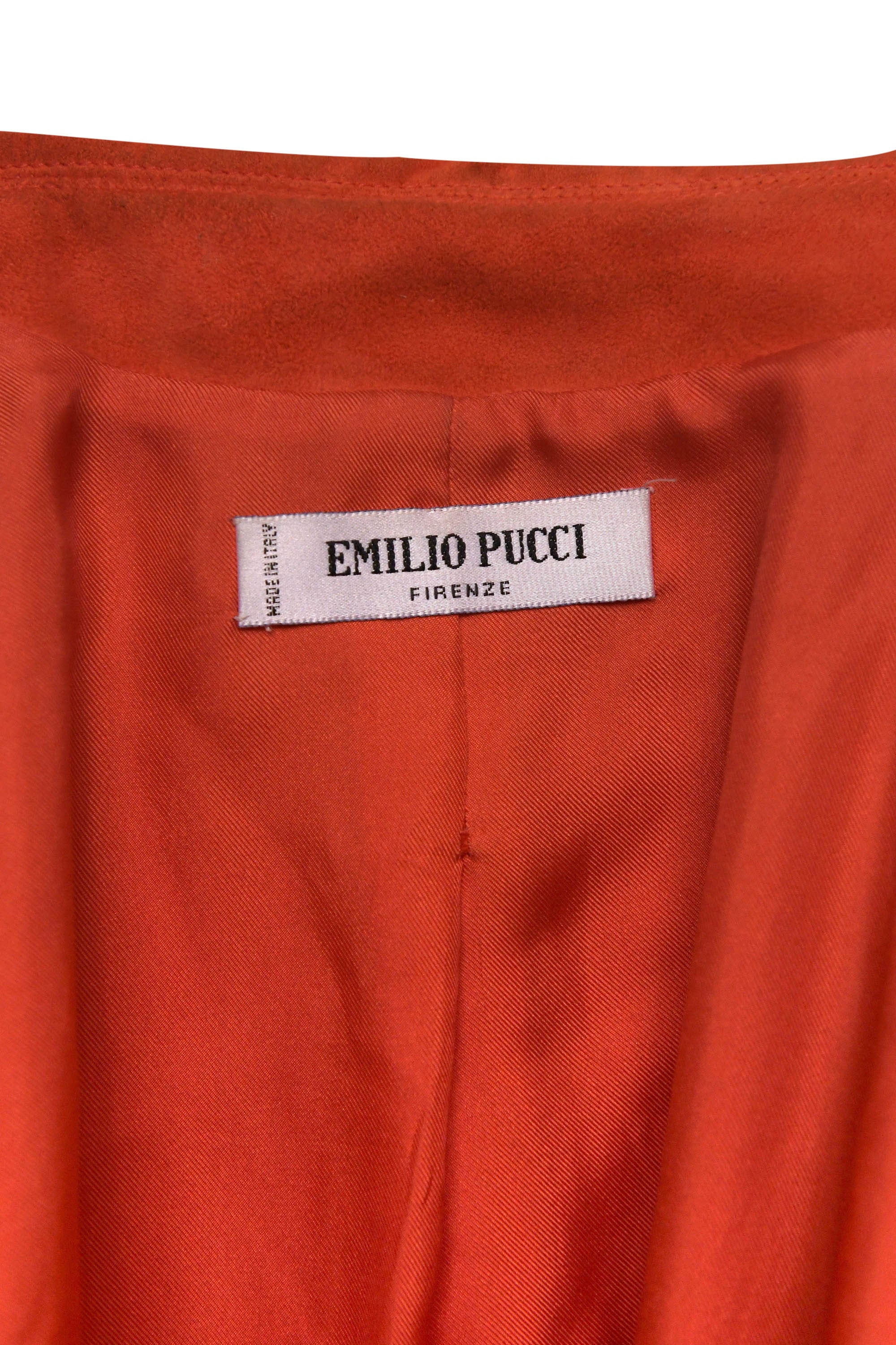 Jacket　Suede　–　RIXO　⋆　Vintage　Pucci