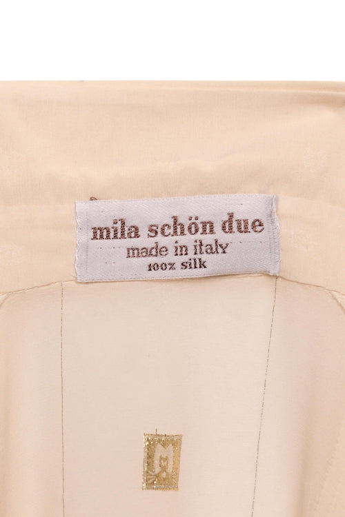 Vintage - Mila Schon Due Silk Top