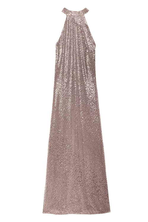 Zuri Sequinned Midi Dress