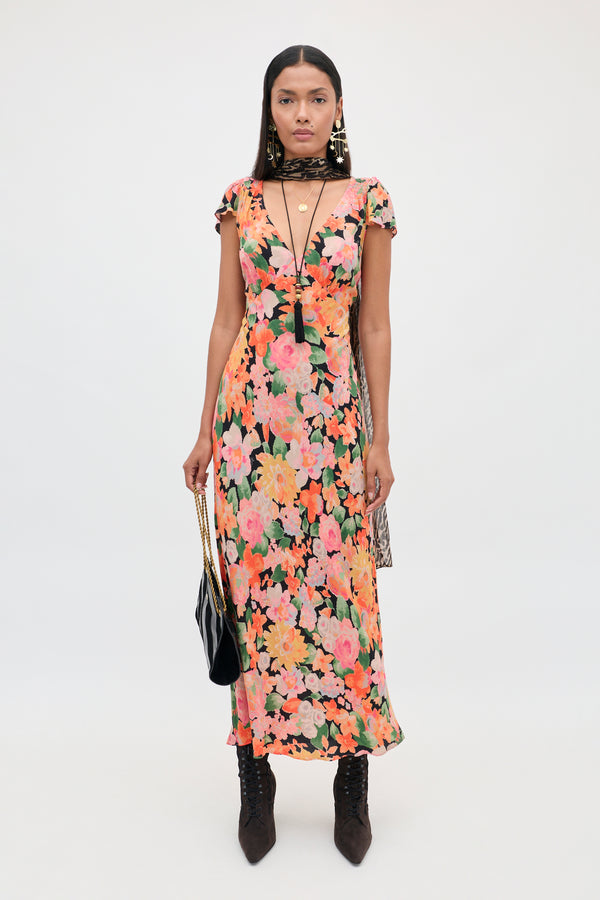 Cathy - Chelsea Floral Black