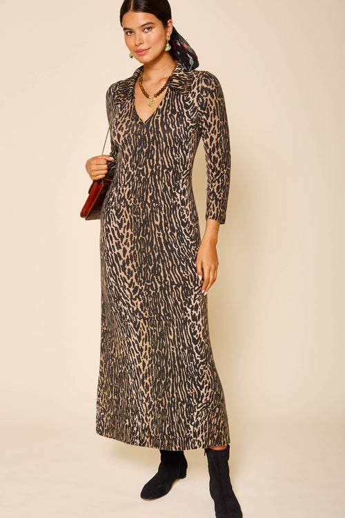 Gabriela - Bohemia Leopard Brown