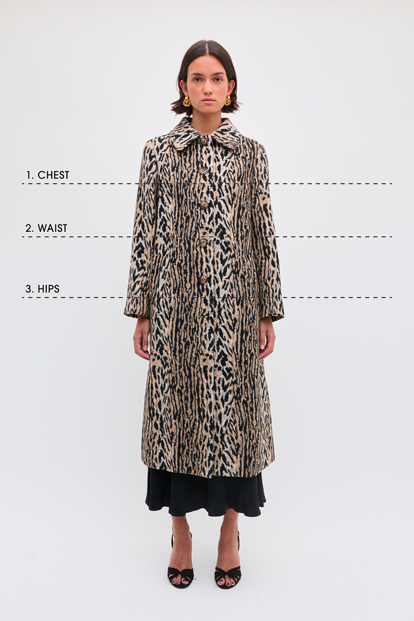 Coats & Jackets measurement instructions