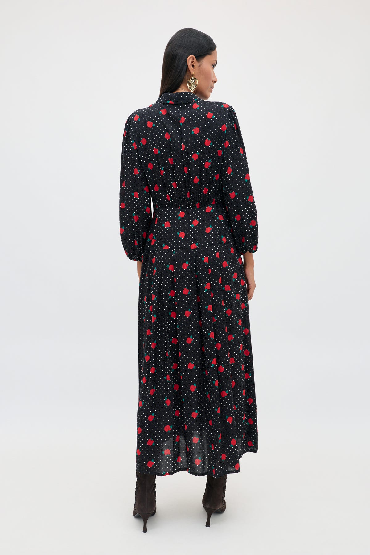 Izzy - Rose Spot Black