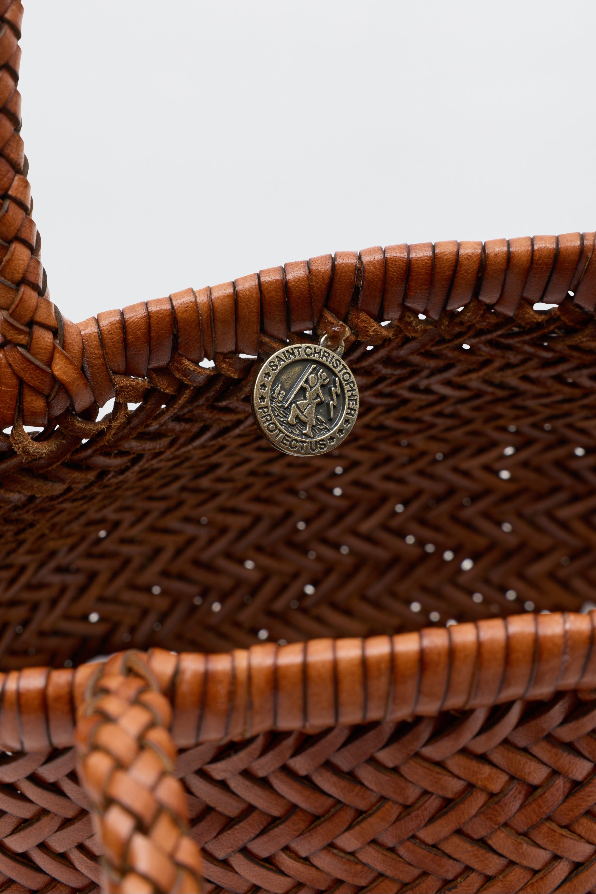 Lysia Leather Bag in Brown Tan | RIXO USA ⋆